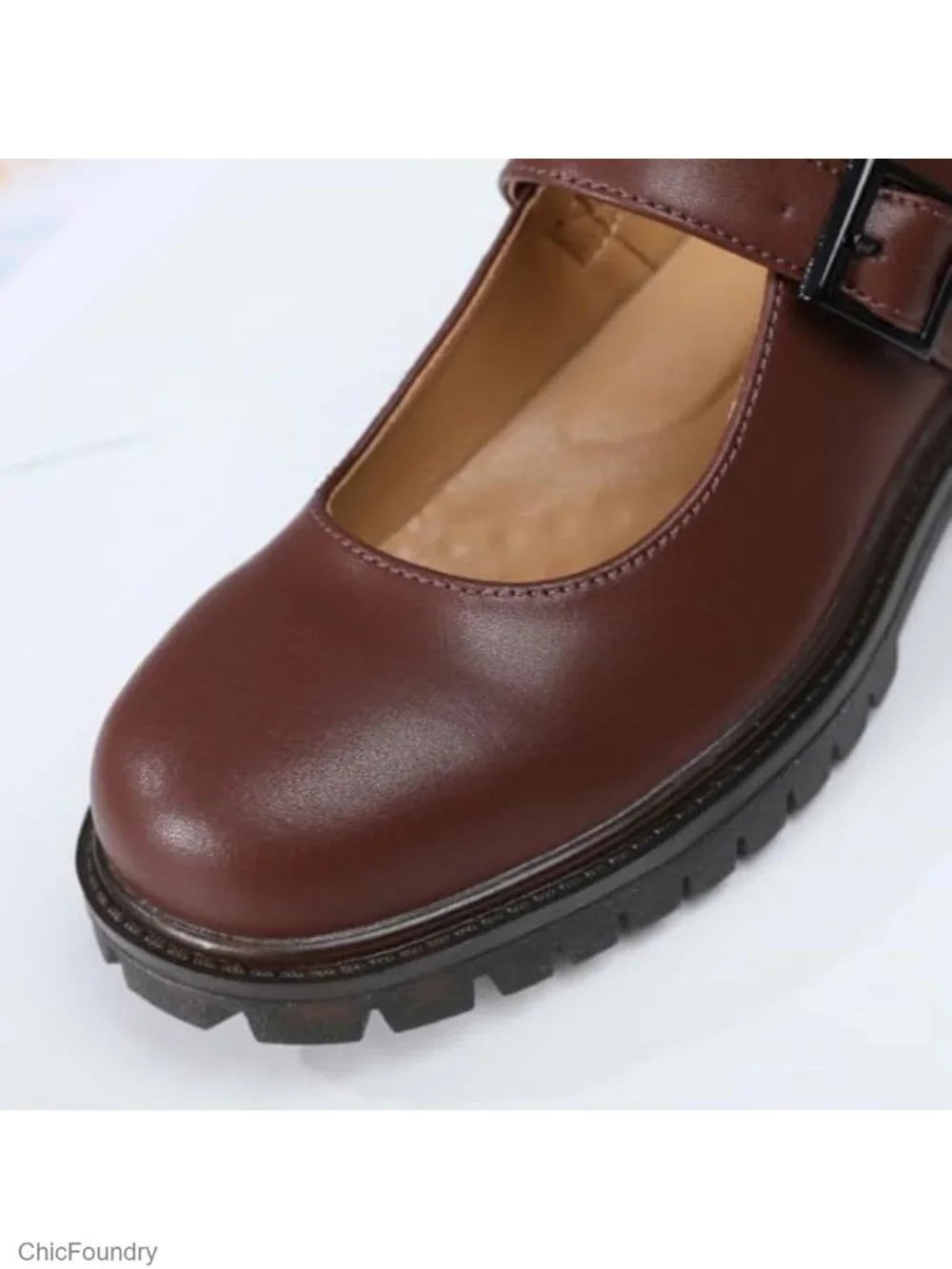 Mary Jane Shoes Women Comfortable Non-Slip Memory Foam Flats Dressy Casual Work